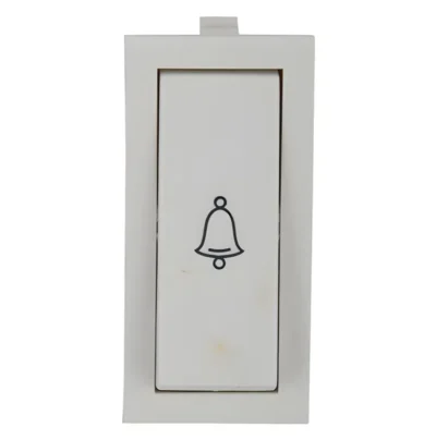 Anchor Rider Bell Switch Slim 47104, White, 6A 240V Anchor Rider Bell Switch Slim 47104, White, 6A 240V - Image 1