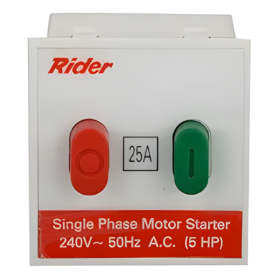 Anchor-Rider-Motor-Starter-Switch-S.P.-47425-_-White_-25A-240V Anchor Rider Motor Starter Switch S.P. 47425 , White, 25A 240V - Image 1