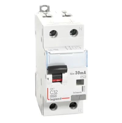 LEGRAND DX3 RCBO AC TYPE DOUBLE POLE 240V 6A - 32 A - Image 1
