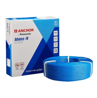 Anchor 0.75 Sq. mm Advance FR Insulated Wire 90 Meter Blue - Image 1