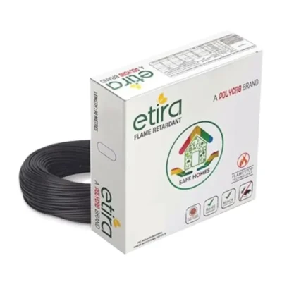 Polycab 6.00 Sq. mm 90 Meters Etira PVC Insulated cables Black